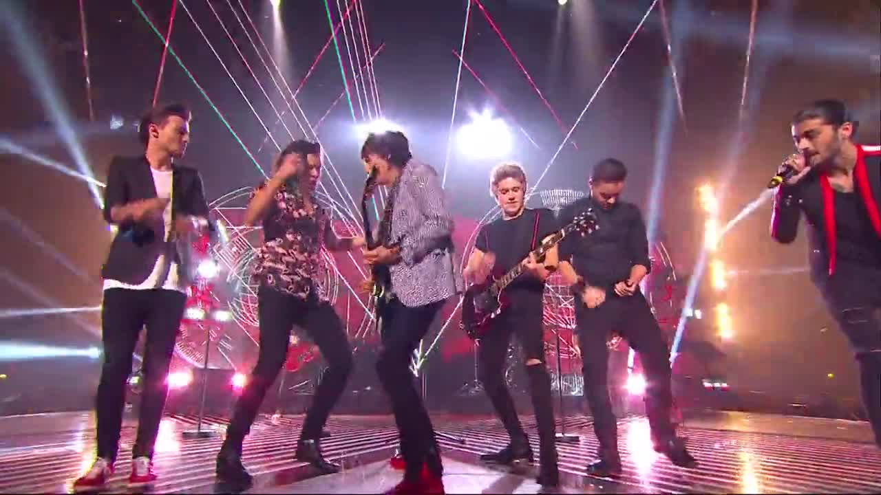 Най-доброто изпълнение на One Direction - Where Do Broken Hearts Go feat. Ronnie Wood - X Factor Uk