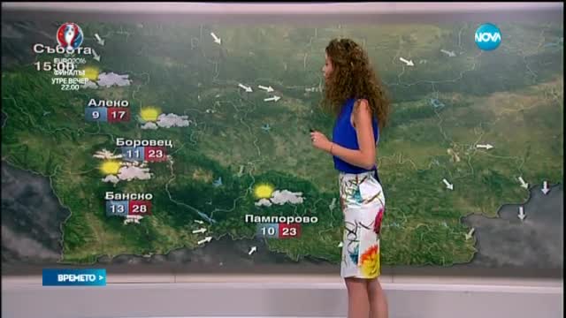 Прогноза за времето (09.07.2016 - сутрешна)