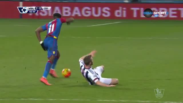 Уест Бромич - Кристъл Палас 3:0 /Първо полувреме/