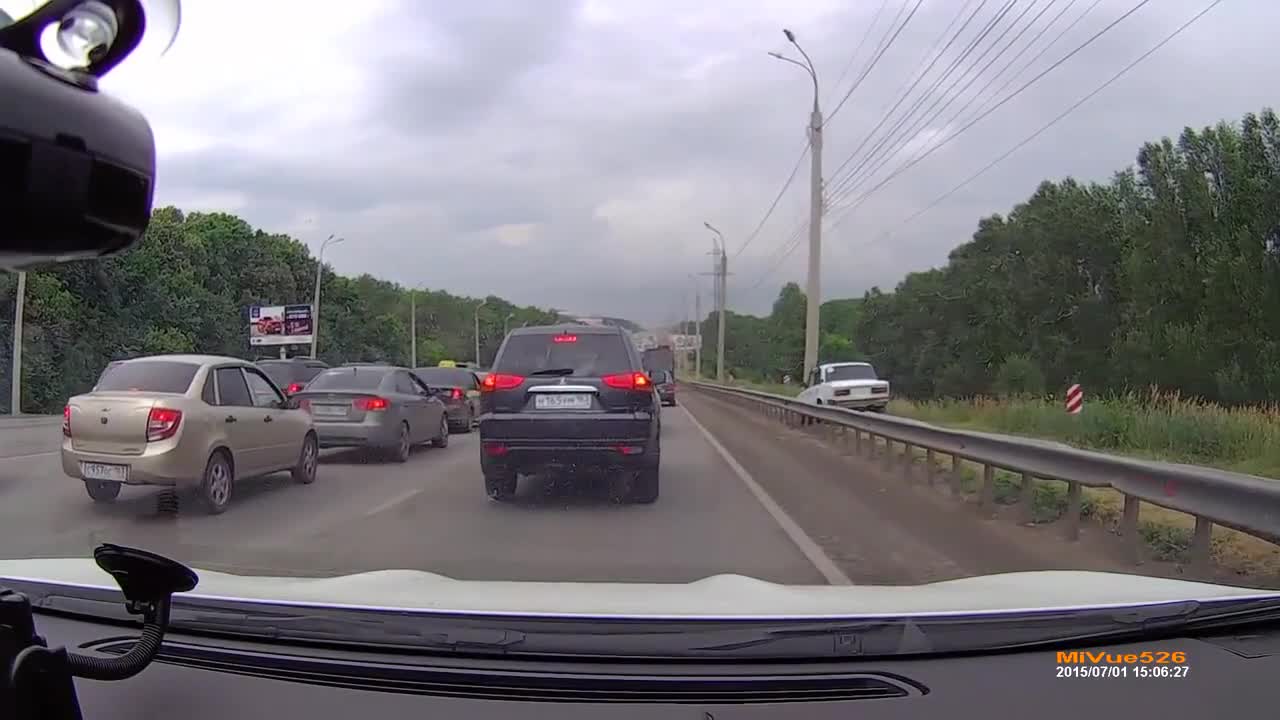 Избягване на задръстване в Русия
