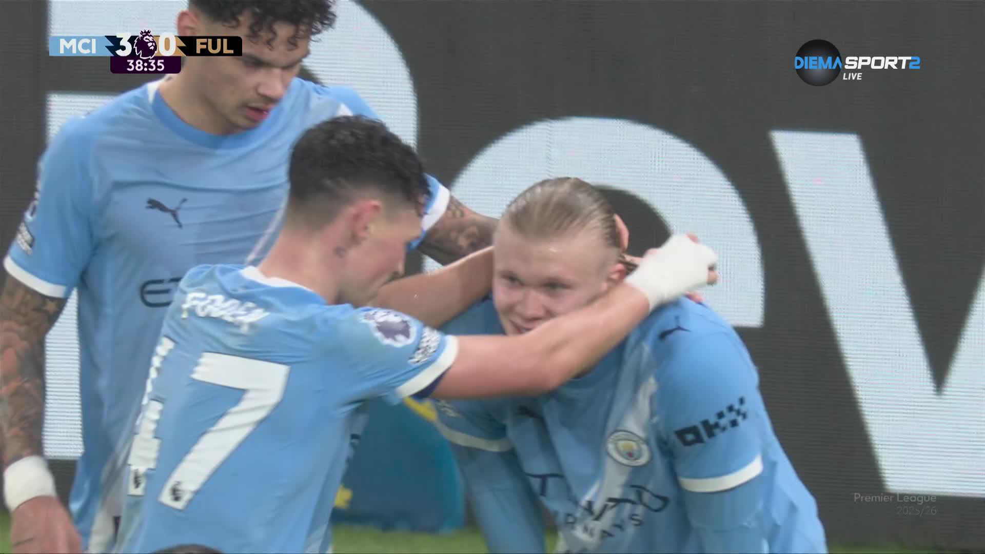 Goal by Manchester City