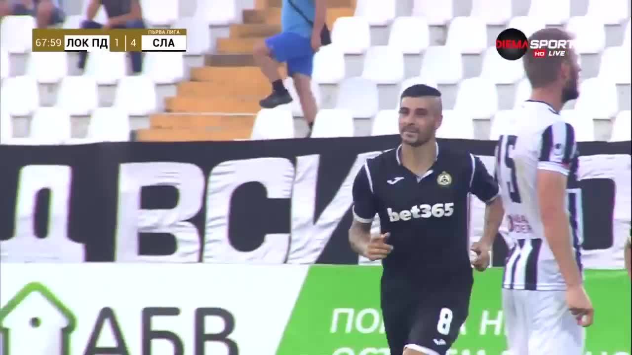 Голът на Славчо Шоколаров срещу Локо Пд