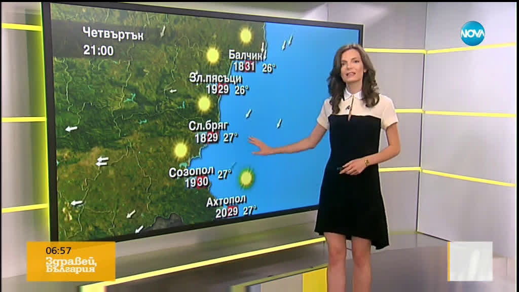 Прогноза за времето (22.08.2019 - сутрешна)