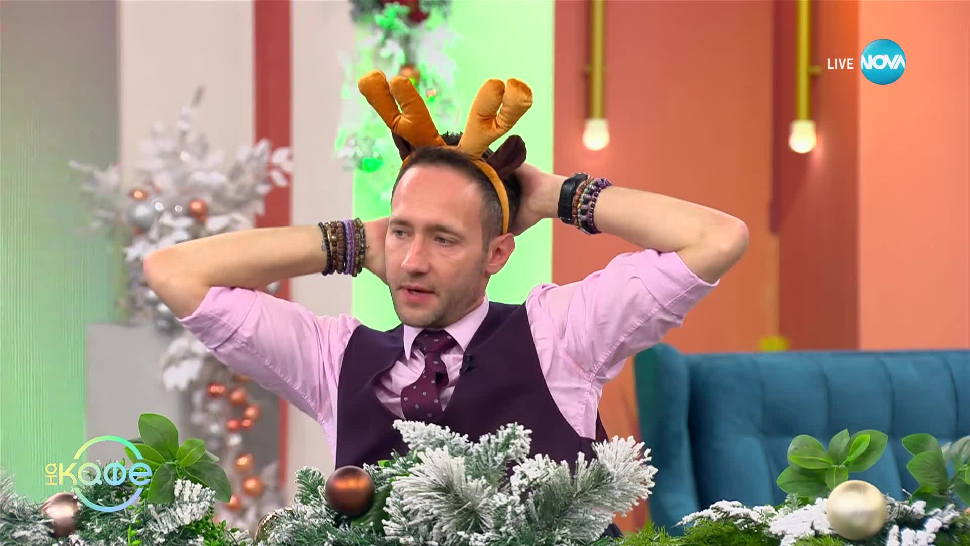 Елица Тодорова в подготовка на коледен албум - „На кафе” (21.12.2023)