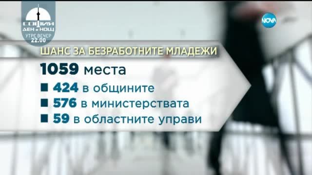 Шанс за хиляди безработни младежи