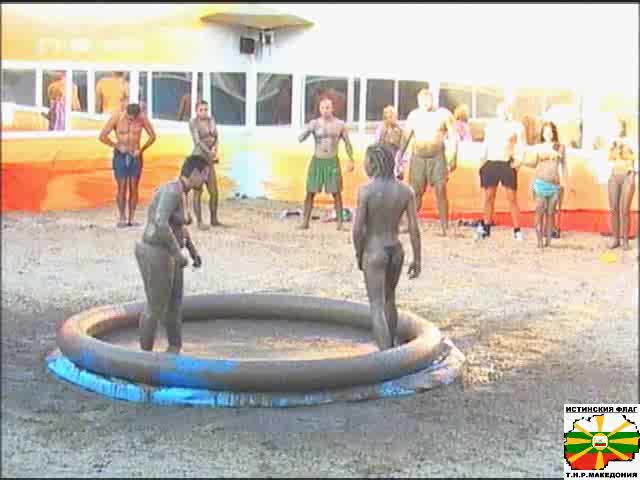 Борба В Кал - Мазало - Big Brother 4 - 07 11 2008