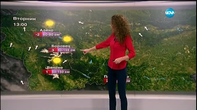 Прогноза за времето (30.01.2017 - централна емисия)