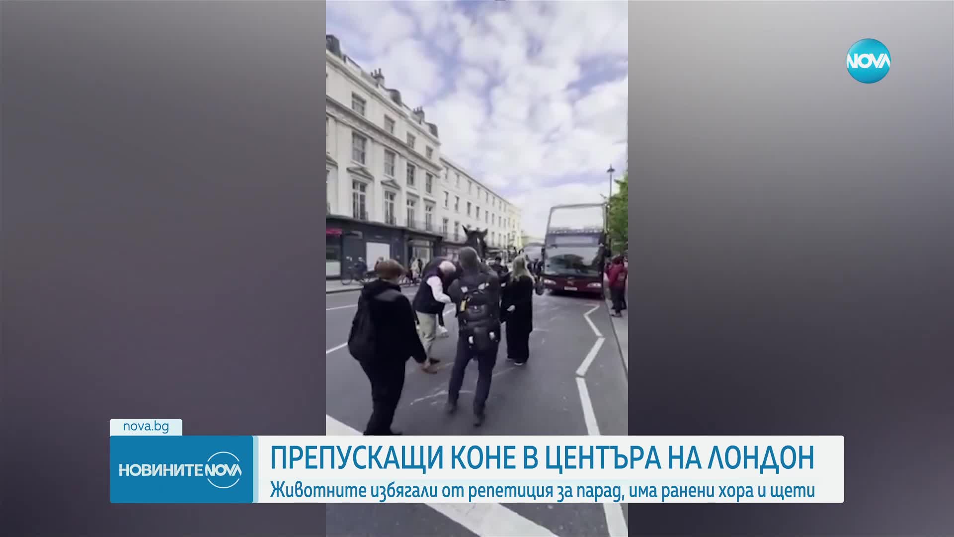 Препускащи коне създадоха смут по улиците на Лондон