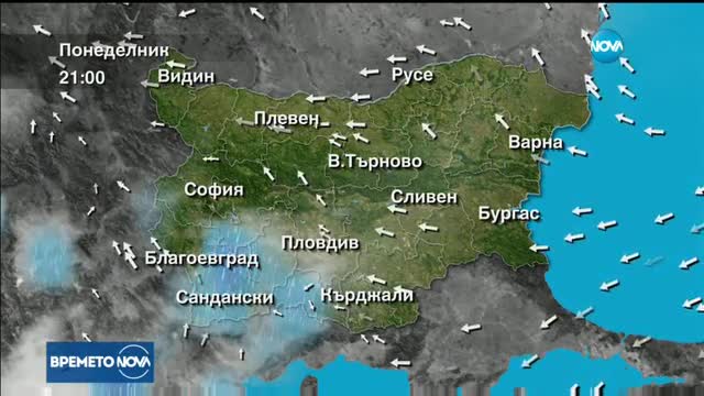 Прогноза за времето (10.07.2017 - сутрешна)