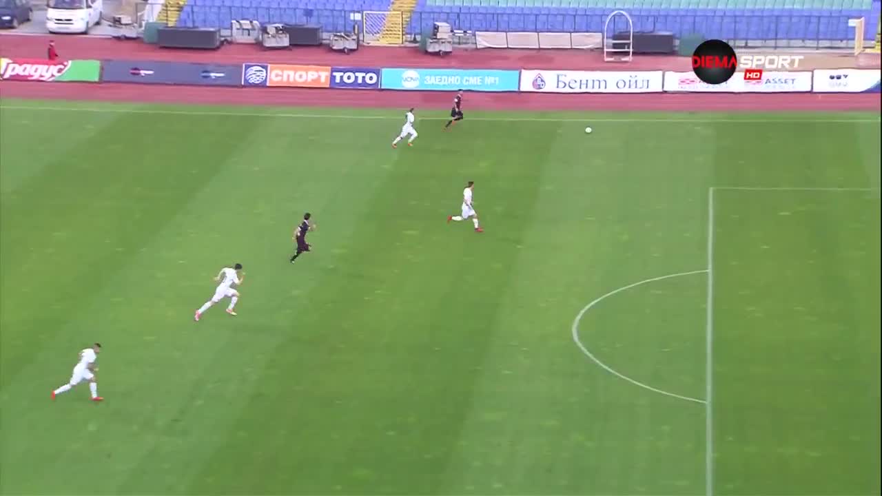 Славия - Локомотив Пд 0:1 /първо полувреме/