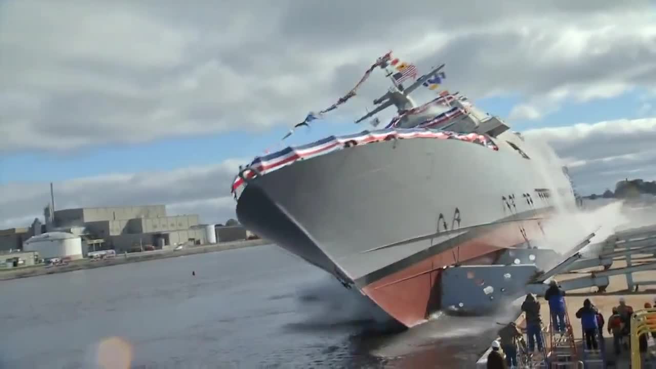 Спускане на кораби на вода за първи път