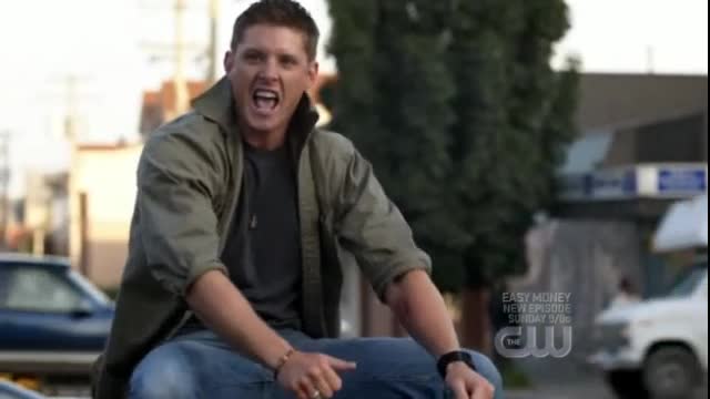 Supernatural-dean Singing Eye Of The Tiger