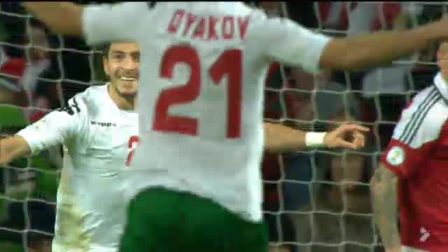 България - Дания 1-1 Гол на Манолев
