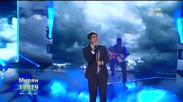Мирян Костадинов - X Factor Live (21.10.2014)