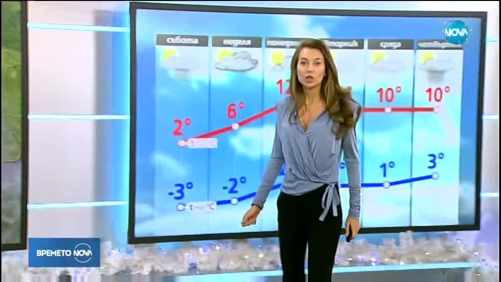 Прогноза за времето (22.12.2017 - централна емисия)