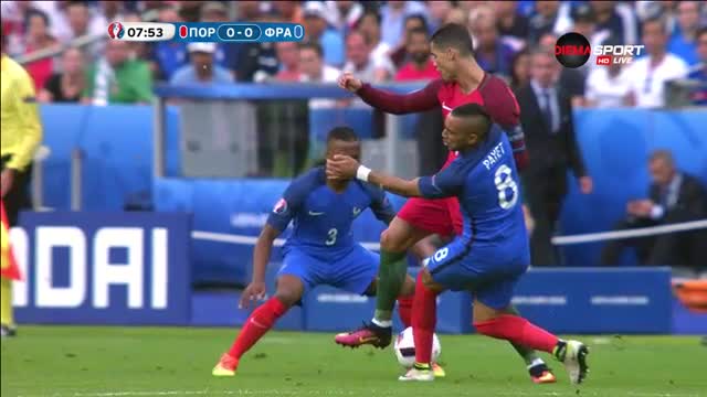 Португалия - Франция 0:0 /полувреме/