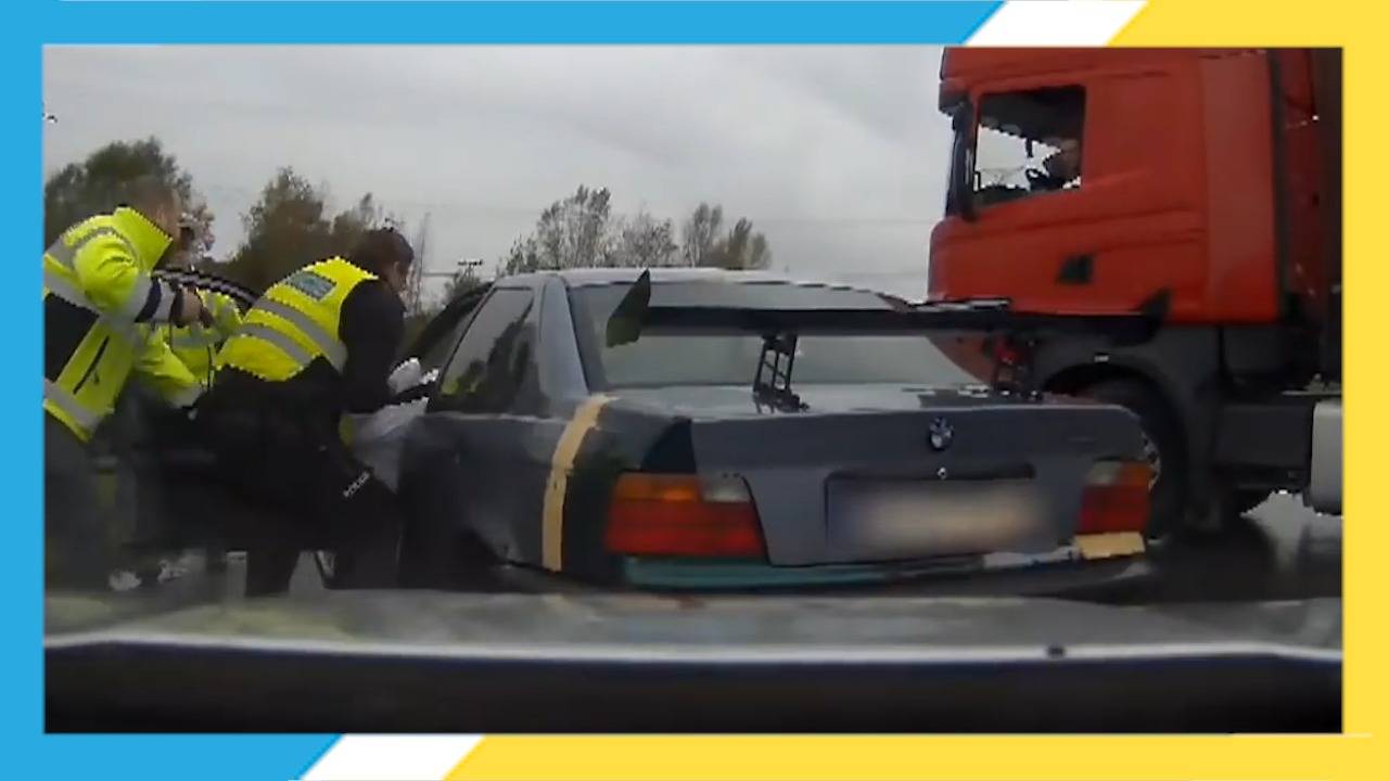 Това не е библейско ! Кухите батки продължават да си трошат BMW-тата !