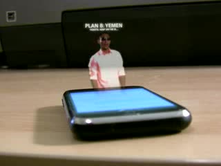 Уникално!!! Какво Може Един Телефон. Iphone Холограма