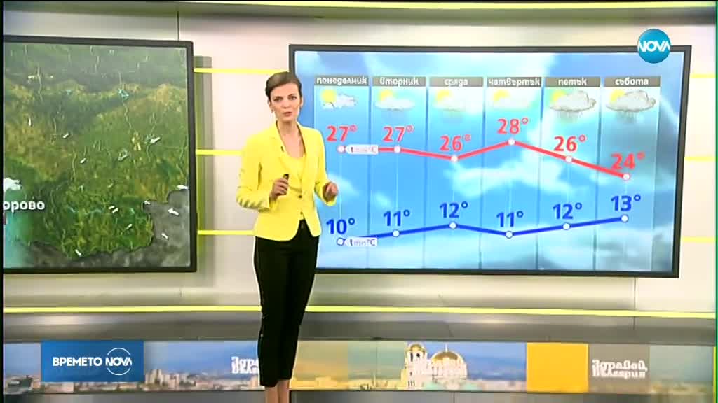 Прогноза за времето (23.04.2018 - сутрешна)