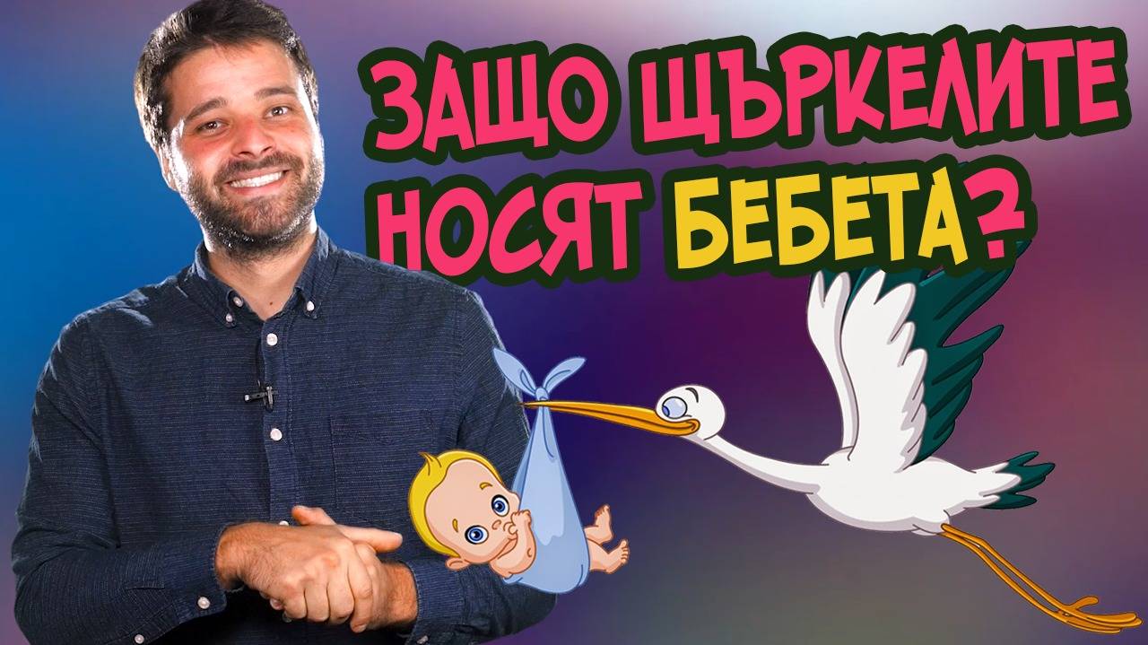 Защо именно щъркелите носят бебетата?