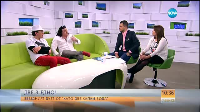 ДВЕ В ЕДНО: Звездният дует на „Като две капки вода”