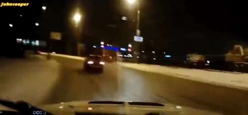 Така става като се правиш на дрифтър