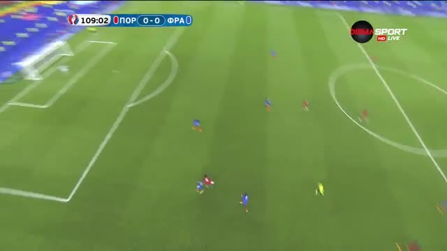 Шампионският гол на Едер във вратата на Франция
