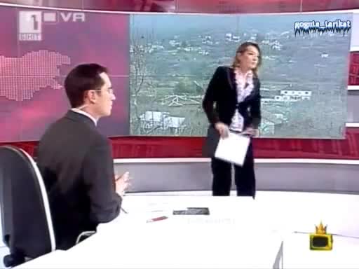 Смях! Водеща На Новините Играе Степ - Господари На Ефира