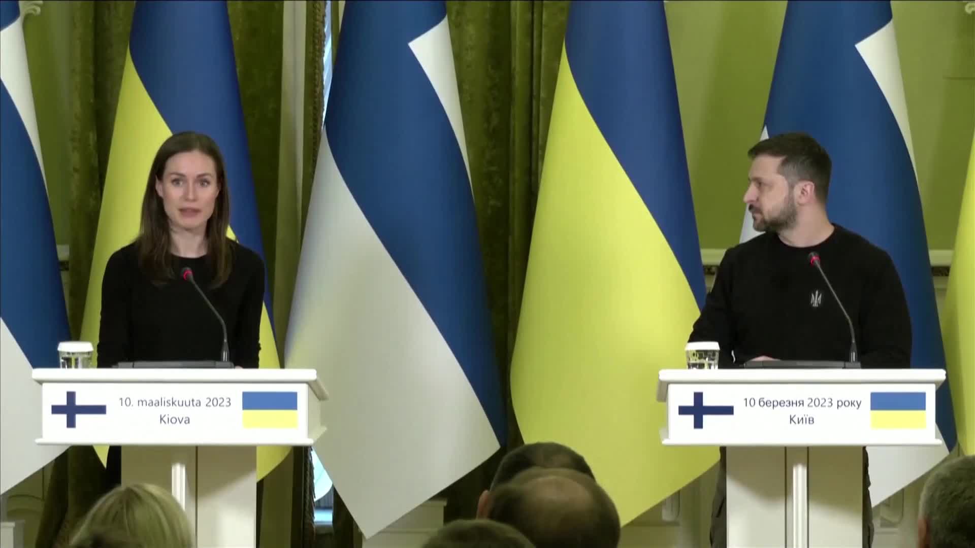 Премиерът на Финландия е на посещение в Киев