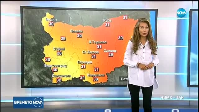 Прогноза за времето (08.09.2017 - обедна емисия)