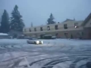 Ауди S4 В Снега