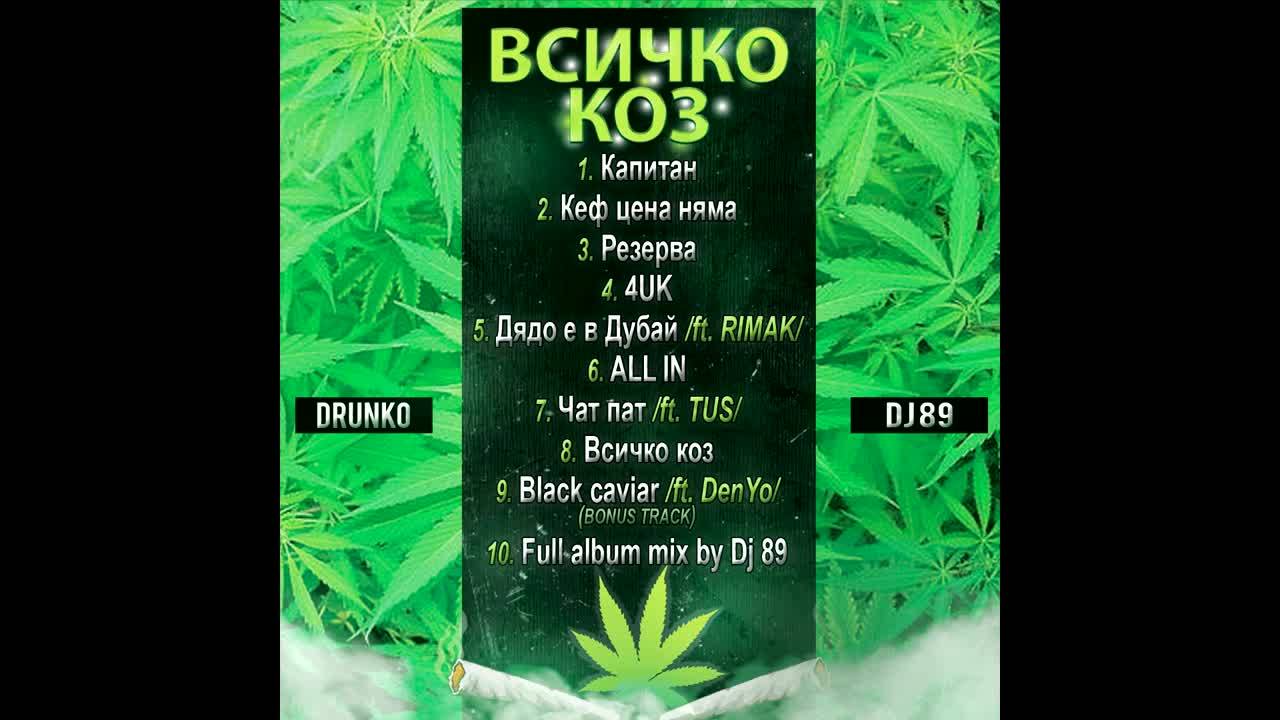 Drunko & DJ 89 - ВСИЧКО КО3 (Official audio)