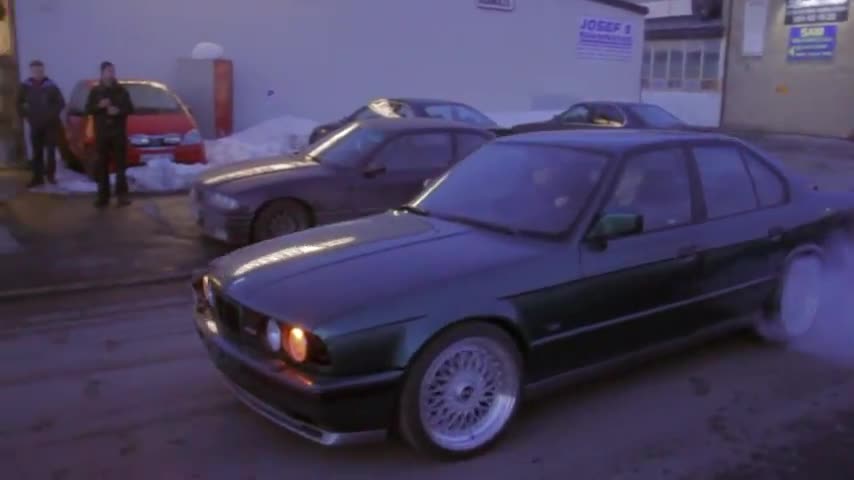 Това е истинската сила на турбо 1000whp Bmw E34 M5