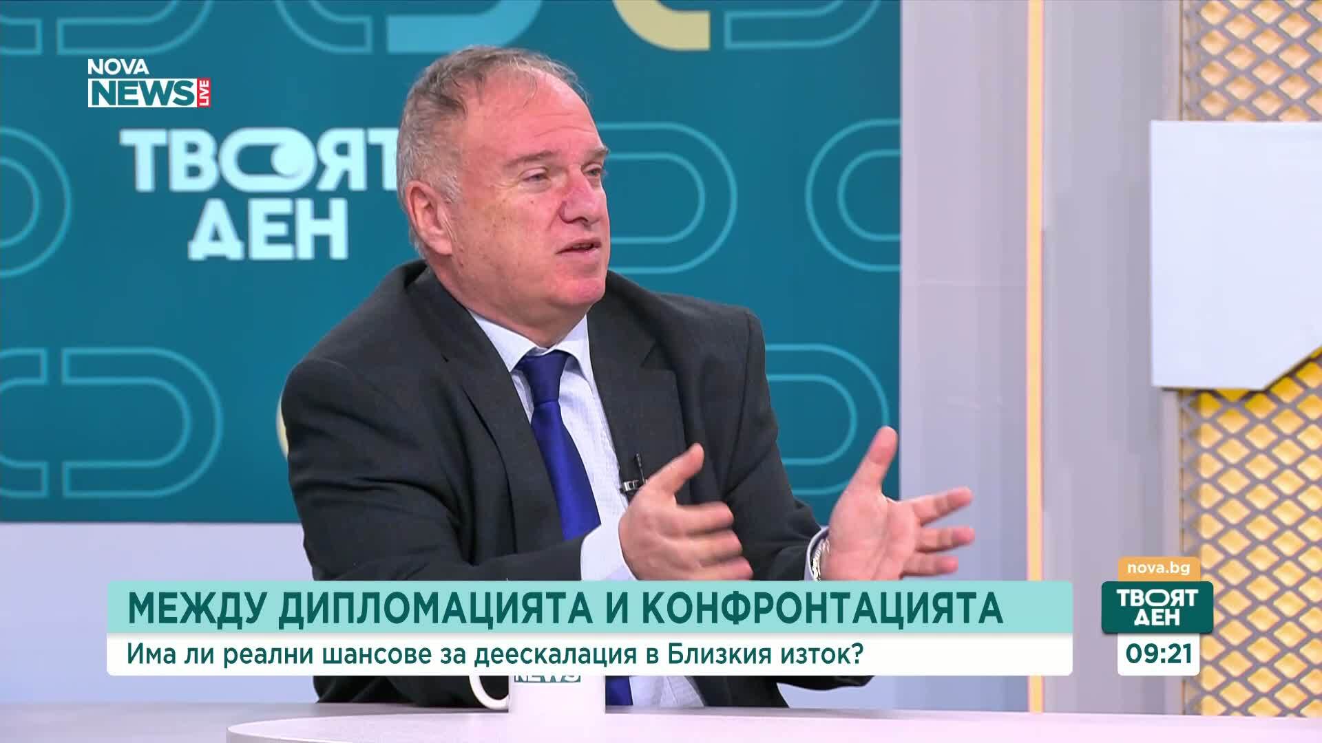 Владимир Чуков:  Режимът в Техеран няма да падне