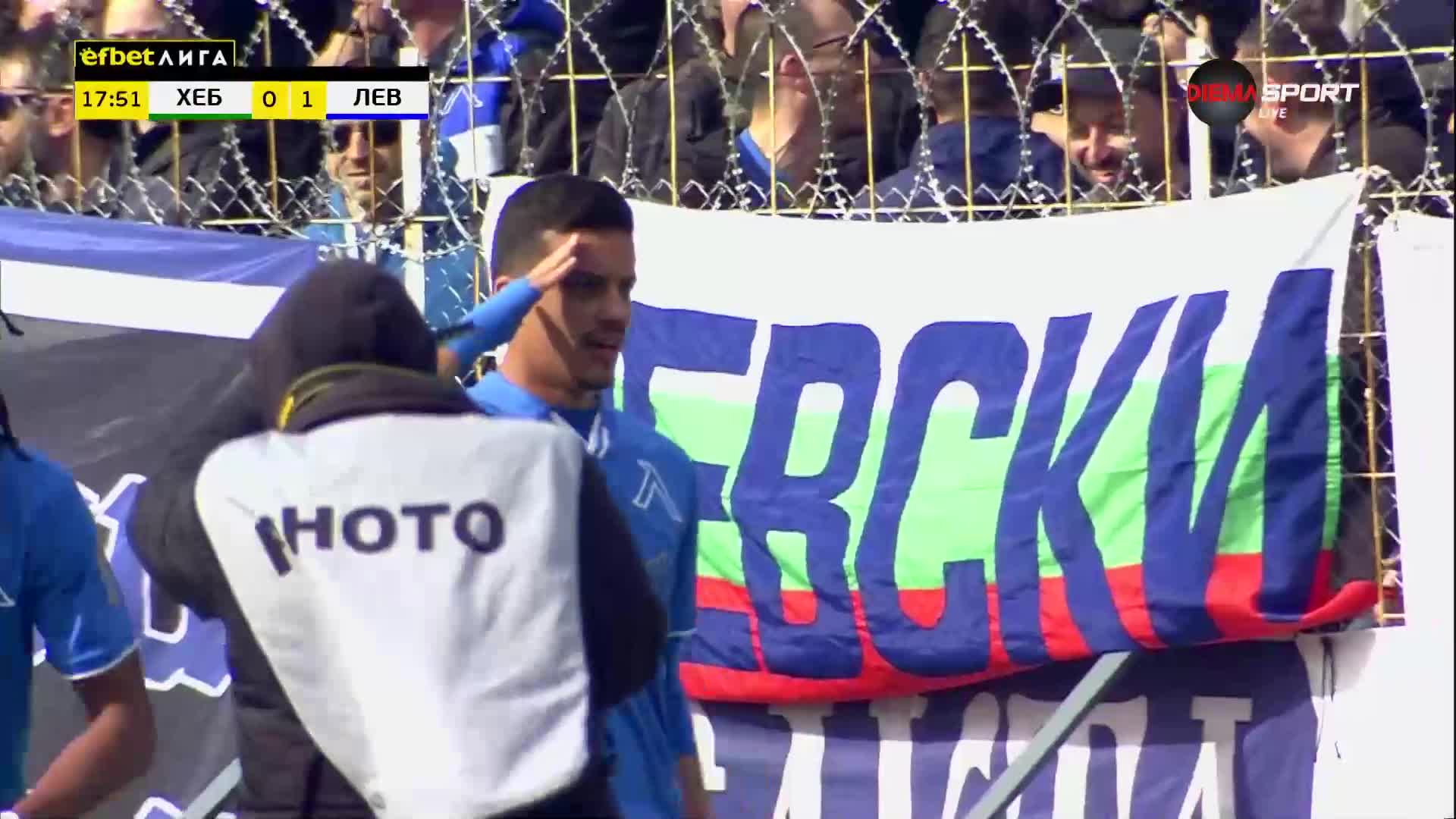 Левски поведе в Пазарджик, Рикардиньо с дебютен гол