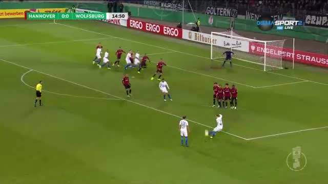 Хановер - Волфсбург 0:1 /първо полувреме/