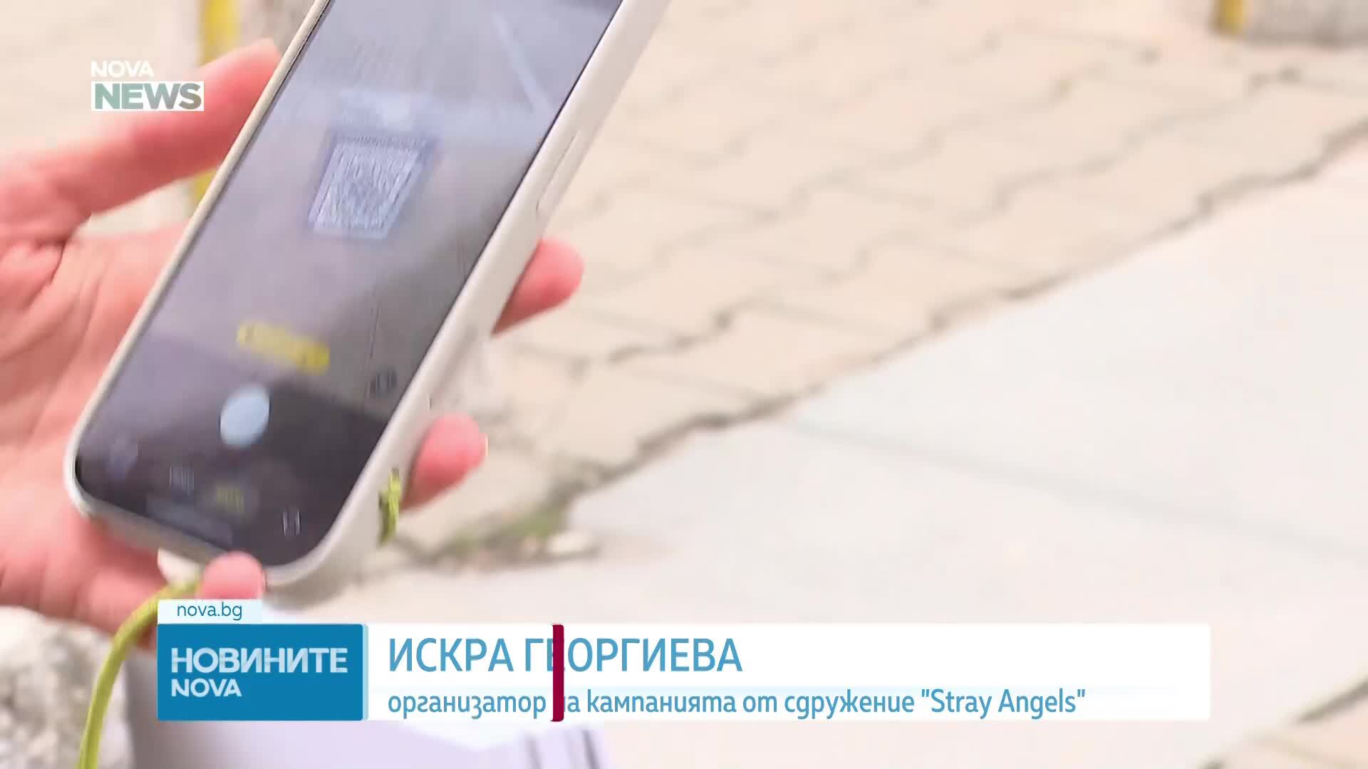 „Сканирай лапата“: QR код насочва към онлайн платформа с указания как да се реагира при животно в беда