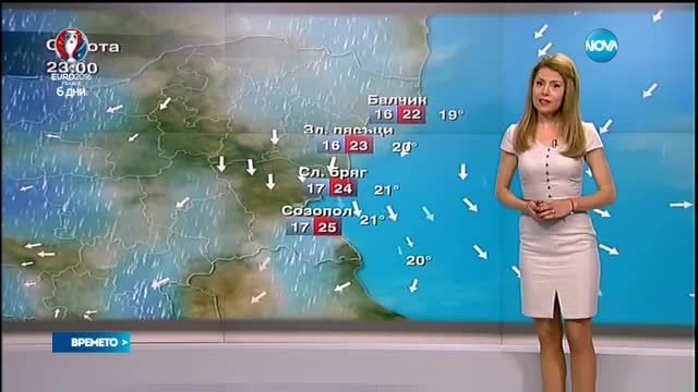 Прогноза за времето (04.06.2016 - сутрешна)