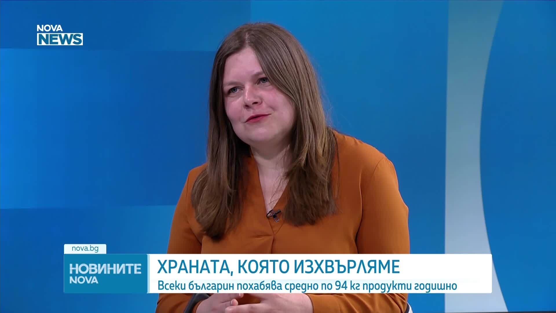 Разхищение на храна в България