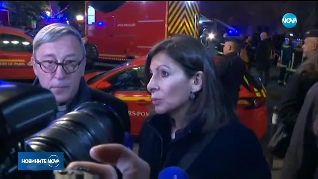 Огънят в "Нотр Дам" в Париж е овладян