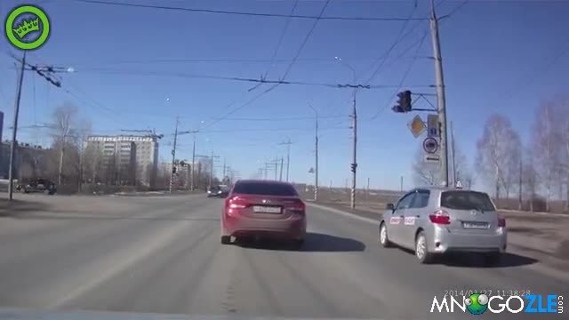 Как полицай минава на червено в Русия