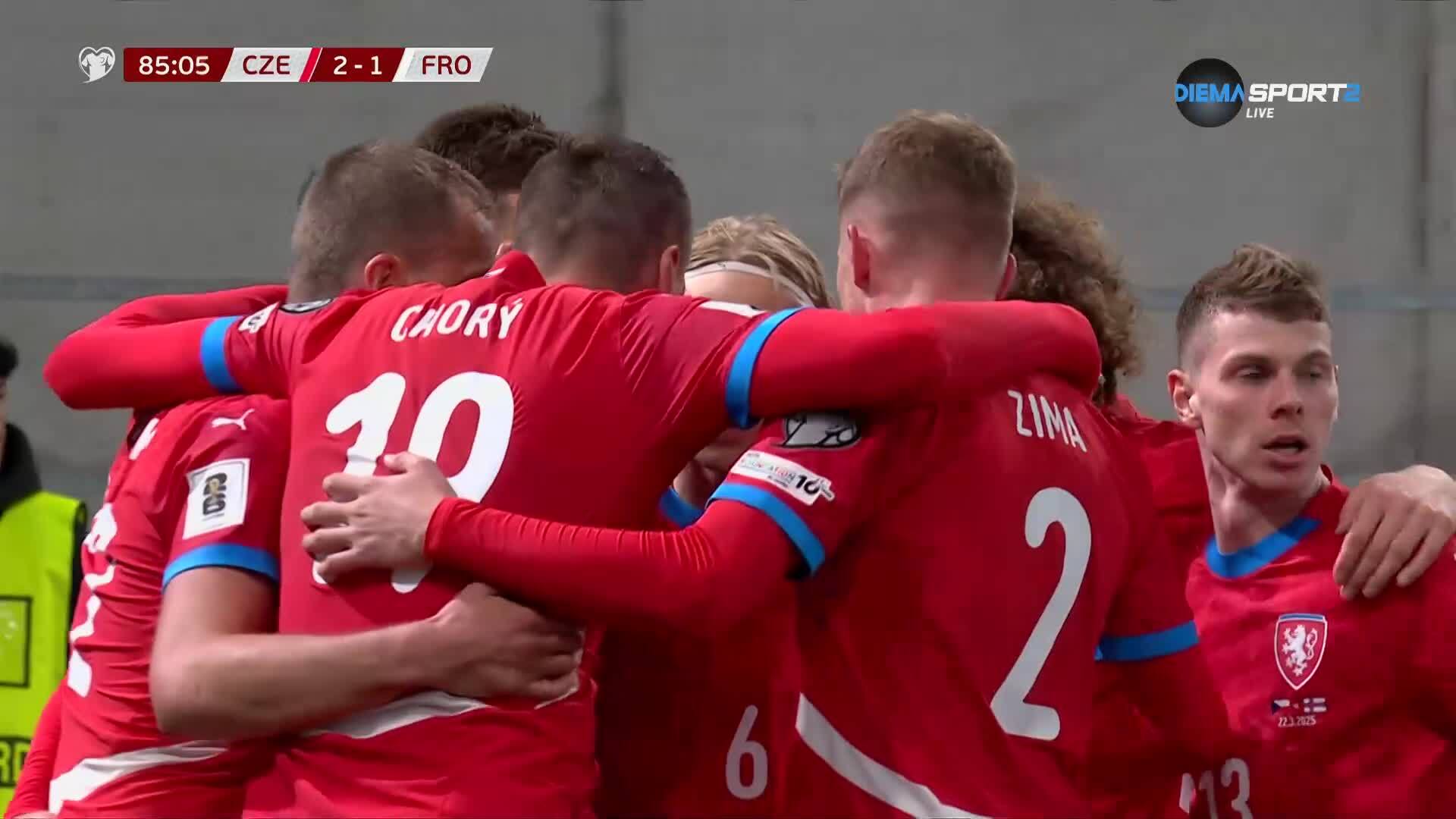 Чехия – Фарьорски острови 2:1 /репортаж/