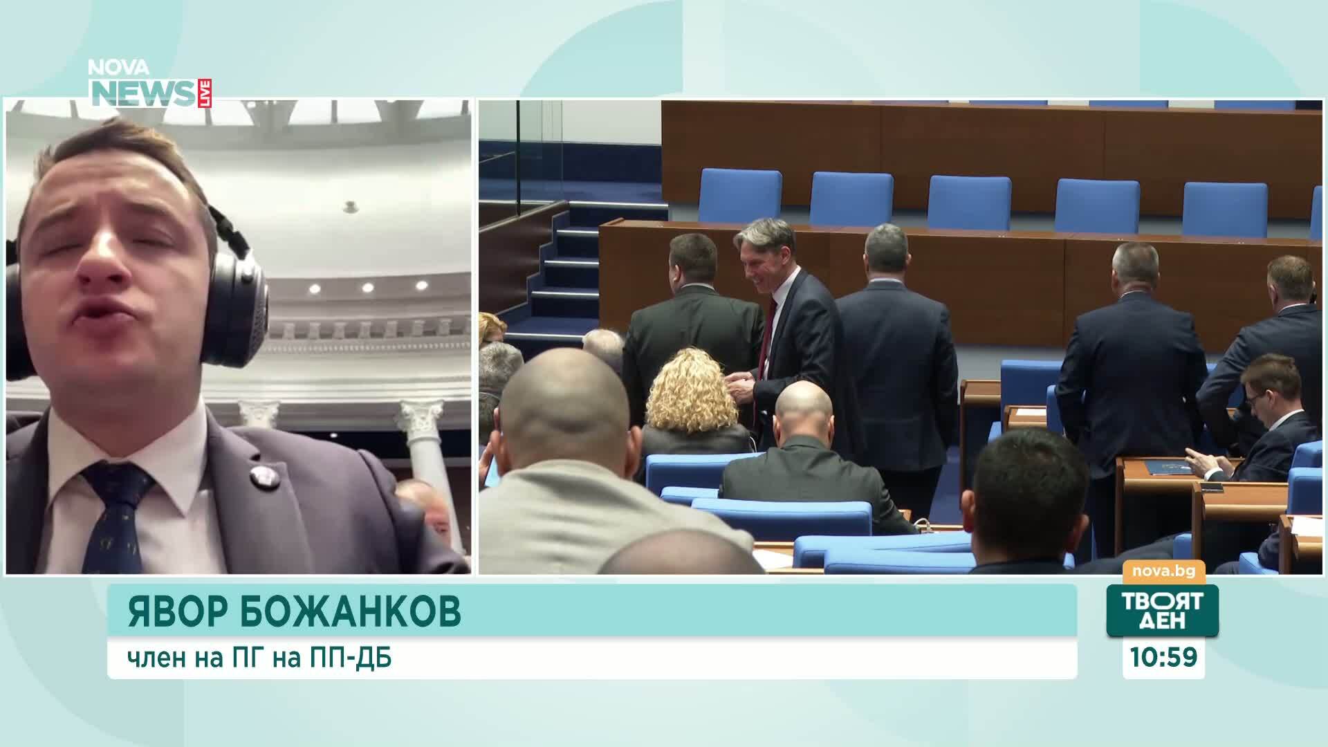 Явор Божанков за изборния кодекс и политическата ситуация
