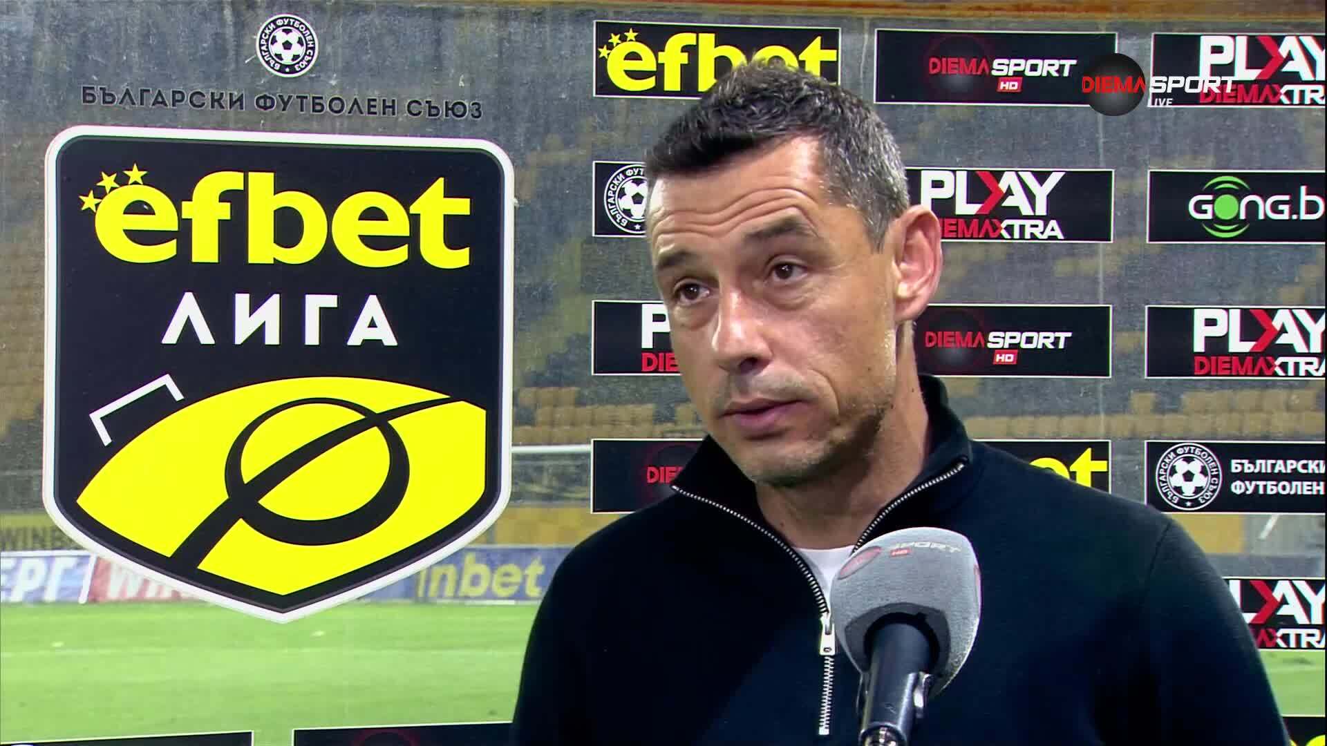 Александър Томаш след победата на ЦСКА срещу Ботев Пловдив