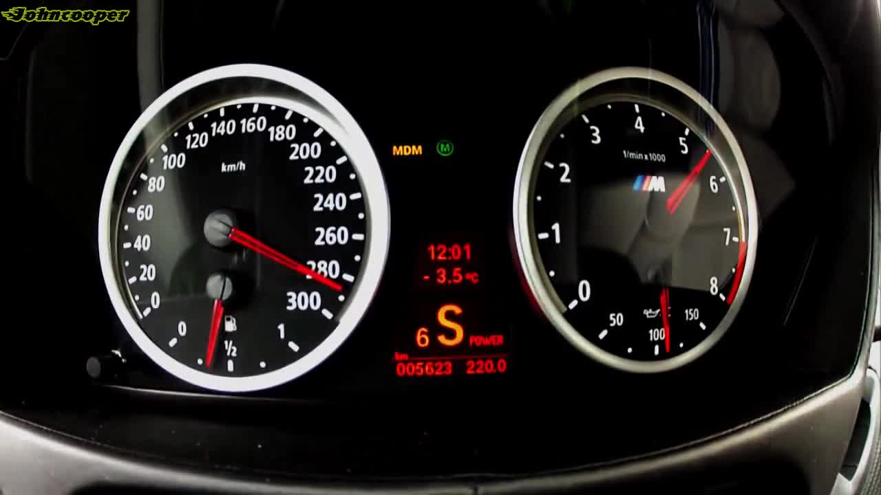 Bmw X6 M - ускорение