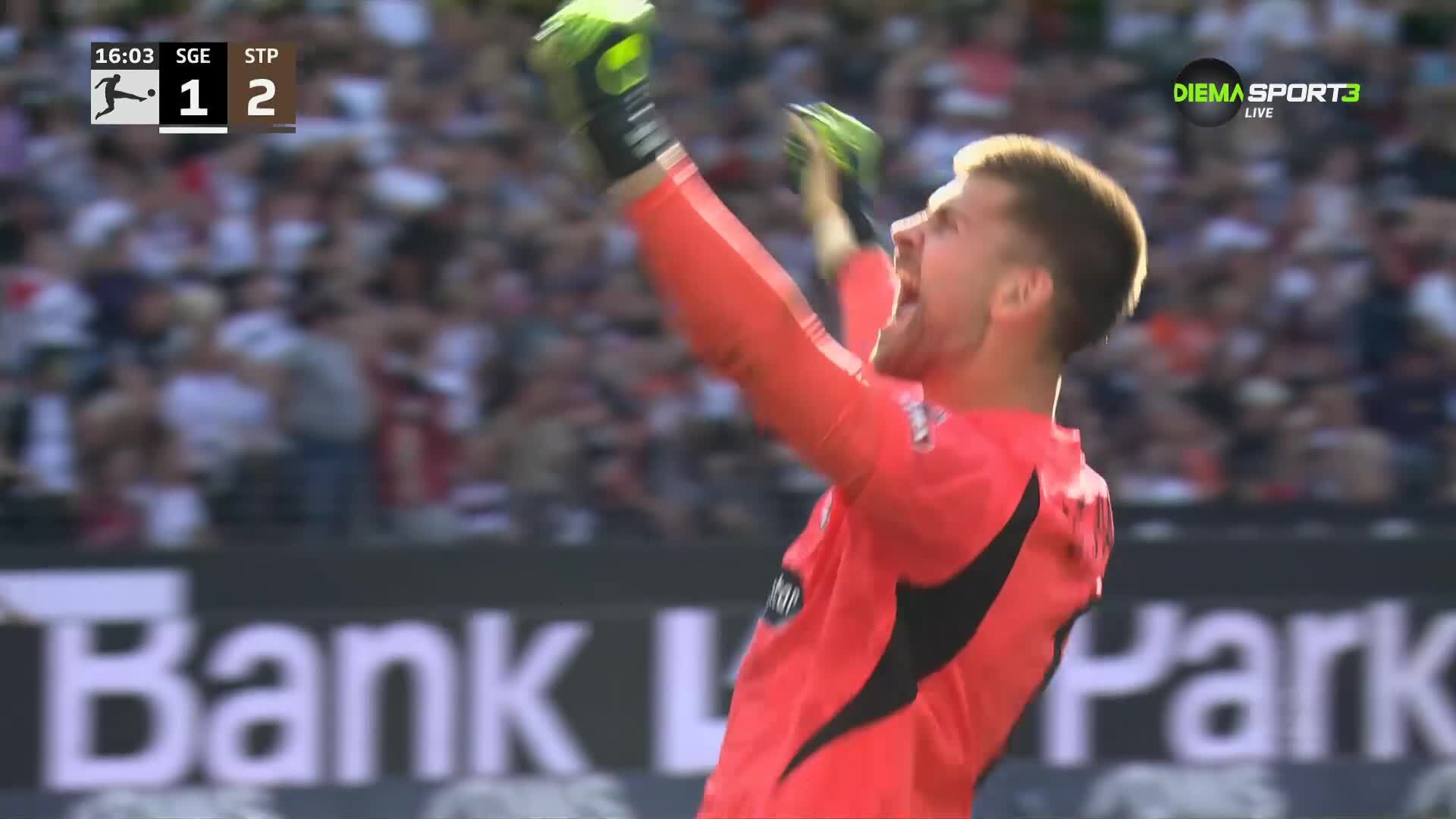 Айнтрахт Франкфурт - Санкт Паули 2:2 /репортаж/