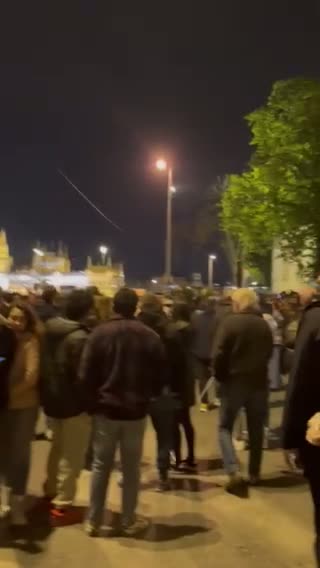 Победен митинг на партията "Тиса" след изборите в Унгария