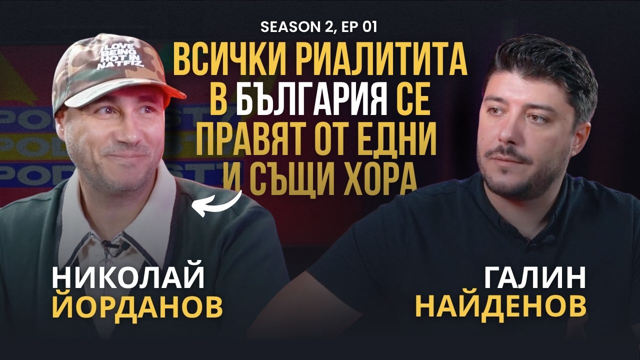 PODCAST7: Ники Йорданов- Как се прави риалити в България?