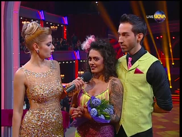 Dancing Stars - Елена Георгиева и Деян cha-cha (11.03.2014г.)