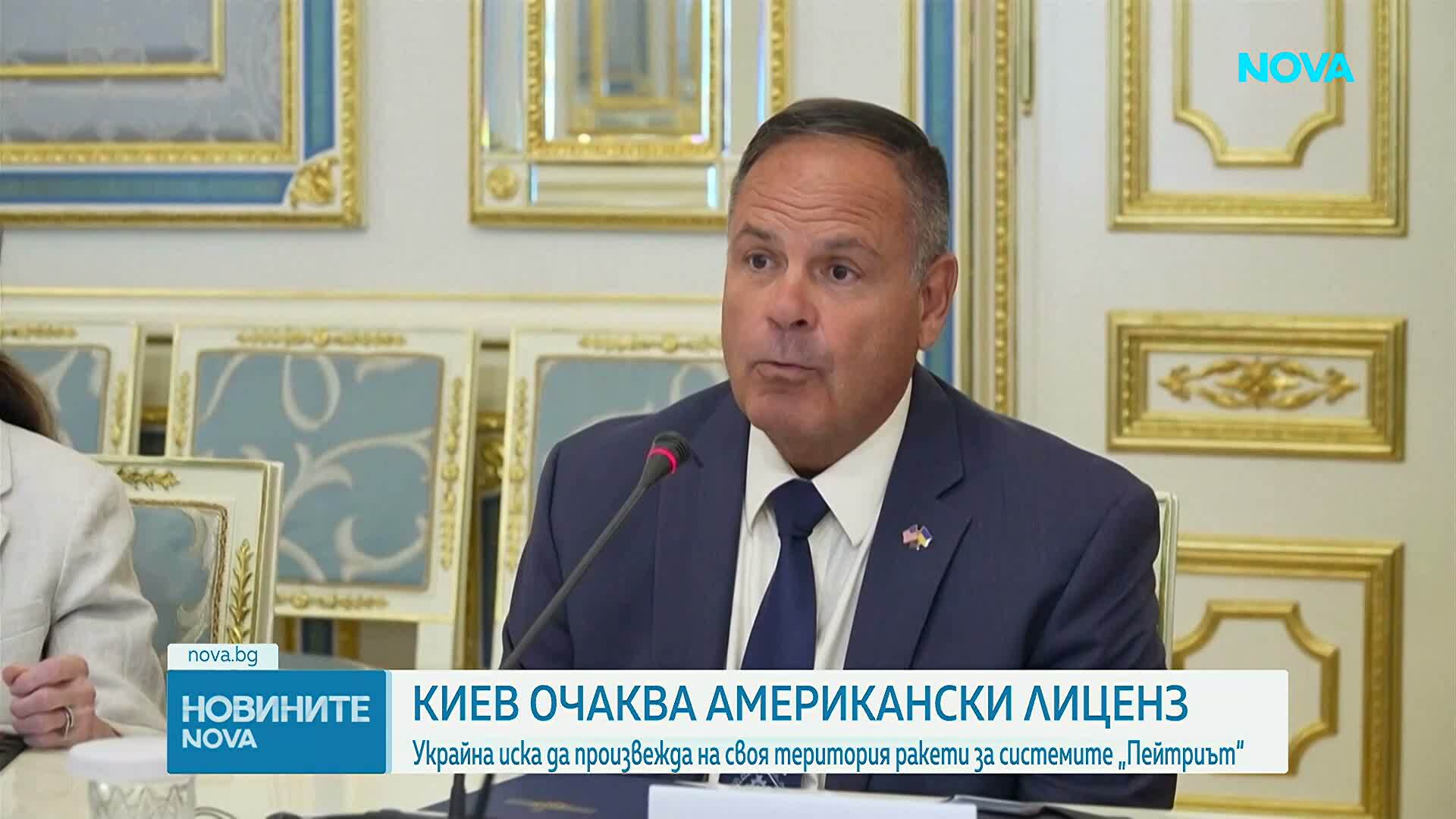 Украйна иска да произвежда на своя територия ракети за системите „Пейтриът“